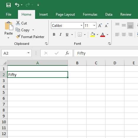 Number to Word in MS Excel