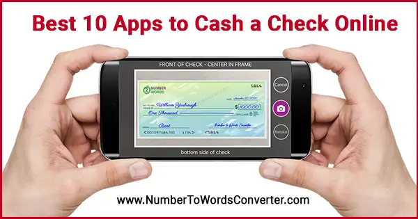 how to cash a check online best third party check cashing app